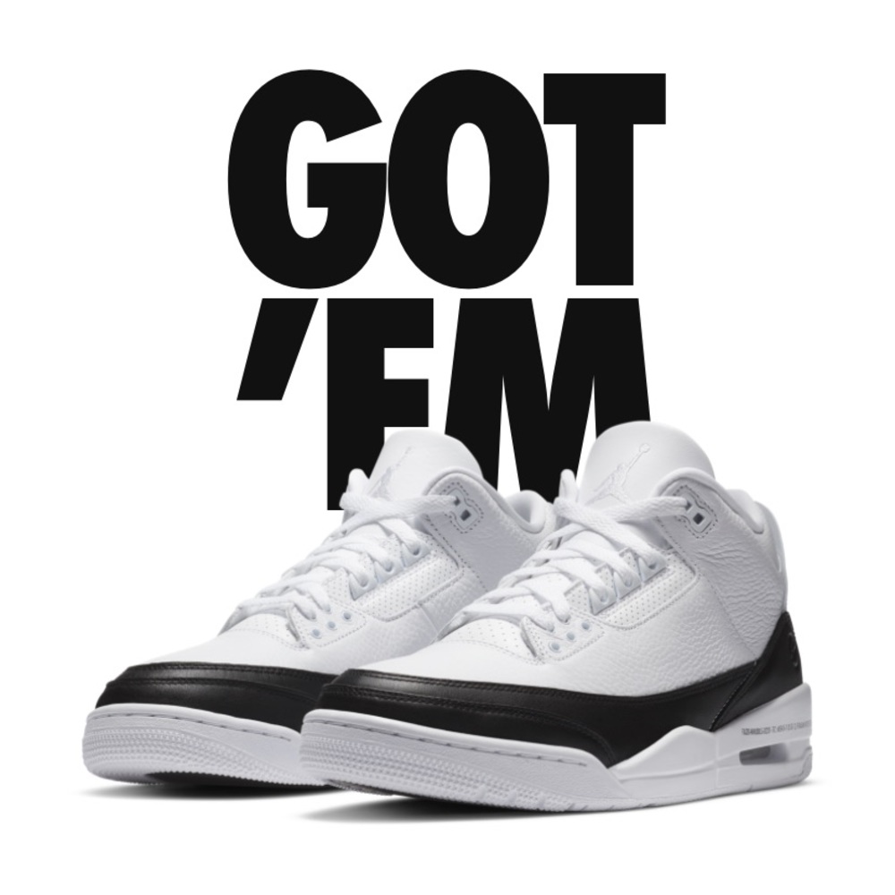 Air Jordan 3 x Fragment